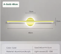 Leigh LED-Wandleuchte – Minimalistisches Design