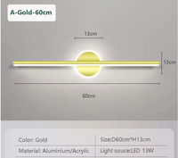 Leigh LED-Wandleuchte – Minimalistisches Design