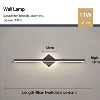 Leigh LED-Wandleuchte – Minimalistisches Design