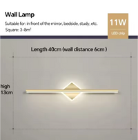 Leigh LED-Wandleuchte – Minimalistisches Design