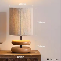 Holz-LED-Tischleuchte – Holz