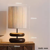 Holz-LED-Tischleuchte – Holz