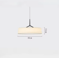 LunaWeave LED-Pendelleuchte – Minimalistisches Design