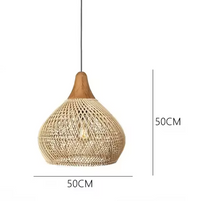BaliWeave Pendelleuchte – Rattan