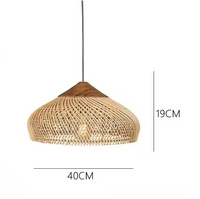 BaliWeave Pendelleuchte – Rattan