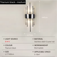 NoirÉclat LED-Wandleuchte – Nordisches Design