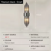 NoirÉclat LED-Wandleuchte – Nordisches Design