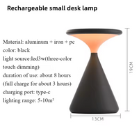 Lunare LED-Tischleuchte – Wiederaufladbar