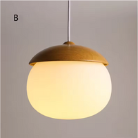 Castanea Pendelleuchte – Holz