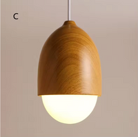 Castanea Pendelleuchte – Holz