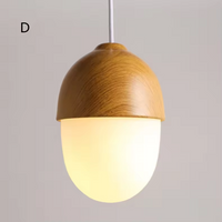 Castanea Pendelleuchte – Holz
