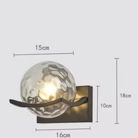 Lunara LED-Wandleuchte – Glas