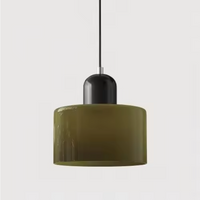Bauhaus-Pendelleuchte – Glas