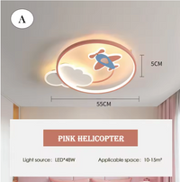 Pastelune LED-Deckenleuchte – Dimmbar