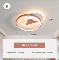 Pastelune LED-Deckenleuchte – Dimmbar