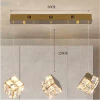 Aurelium LED-Pendelleuchte – Kristall