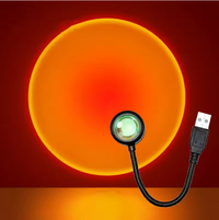SunGlow LED-Tischleuchte – USB-Anschluss