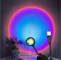 SunGlow LED-Tischleuchte – USB-Anschluss