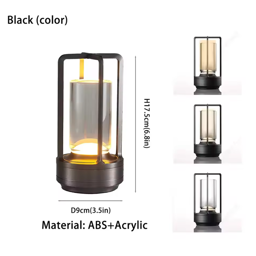 Sunny LED-Tischleuchte – Kristall