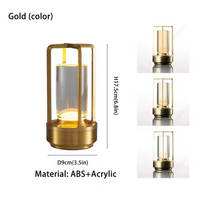 Sunny LED-Tischleuchte – Kristall