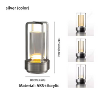Sunny LED-Tischleuchte – Kristall