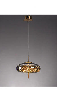 LED-Pendelleuchte – Glas