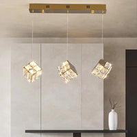 Aurelium LED-Pendelleuchte – Kristall