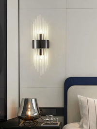 LED-Wandleuchte – Kristall