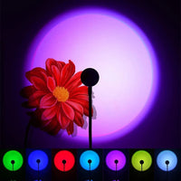SunGlow LED-Tischleuchte – USB-Anschluss