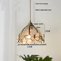 Glas-LED-Pendelleuchte – Glas