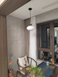 Holz-LED-Pendelleuchte – Holz
