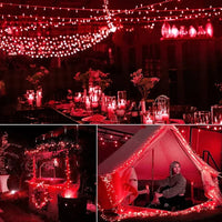 LumiGlow LED-Lichterkette – Wasserfest