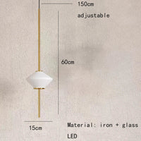 LED-Pendelleuchte – Glas