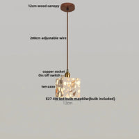 Terrazzo LED-Pendelleuchte – Ausgewähltes Lichtdesign