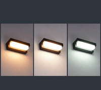 LED-Wandleuchte – Solarbetrieb