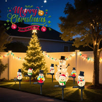 SnowGlow LED-Gartenleuchte – Solarbetrieb