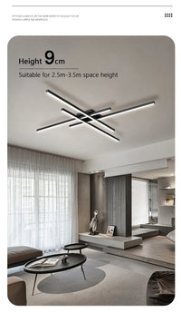LED-Deckenleuchte – Nordisches Design