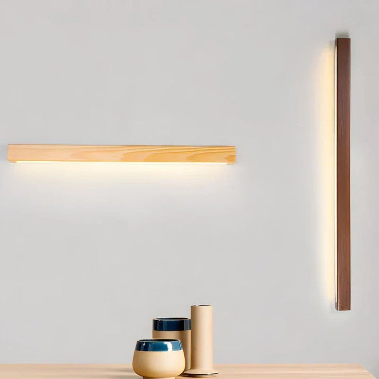 LED-Wandleuchte – Japandi-Stil
