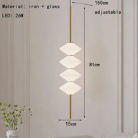 LED-Pendelleuchte – Glas