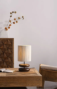Holz-LED-Tischleuchte – Holz