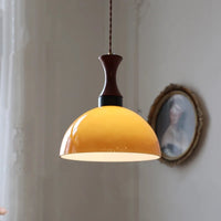 AmberGlow LED-Pendelleuchte – Vintage-Stil