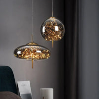 LED-Pendelleuchte – Glas