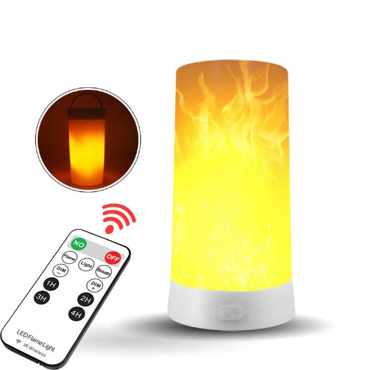 EmberAura LED-Tischleuchte – Wiederaufladbar
