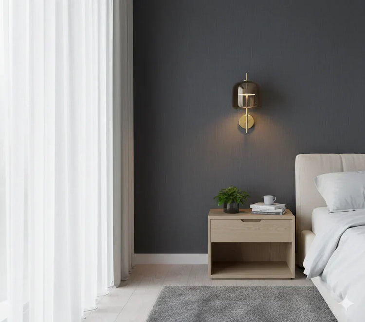 Veralis LED-Wandleuchte – Glas