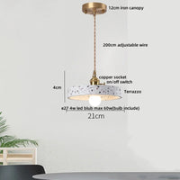 Terrazzo LED-Pendelleuchte – Ausgewähltes Lichtdesign