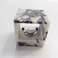 MarbleAura LED-Wandleuchte – Marmor