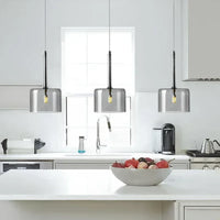 LED-Pendelleuchte – Glas