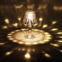 LED-Tischleuchte – Kristall