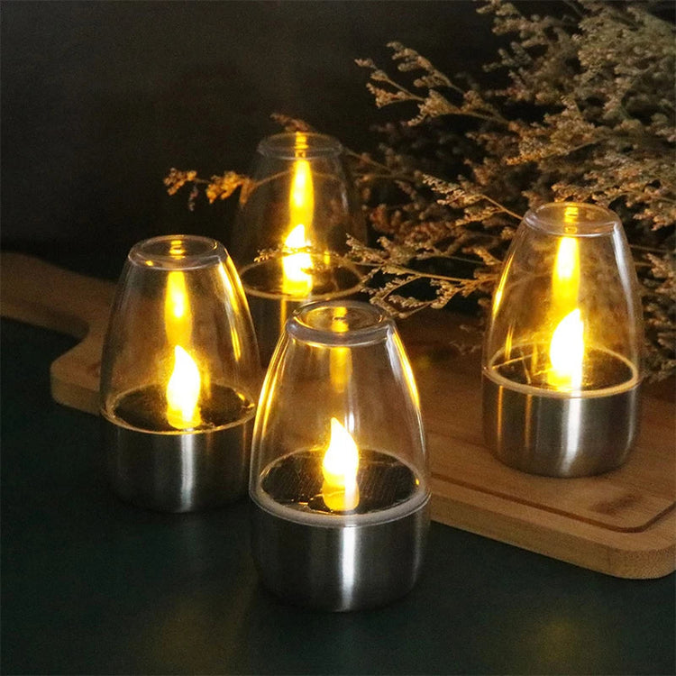 LumiVibe LED-Außenleuchte – Wiederaufladbar