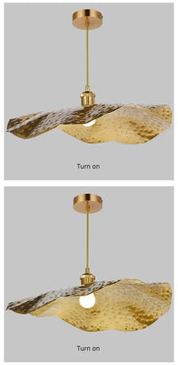Gold Pendelleuchte – Retro-Design